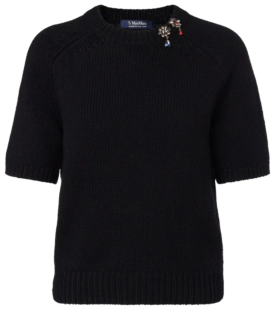 'S Max Mara Pepli wool and cashmere top | Image 1 'S Max Mara Pepli wool and cashmere top | Image 1
