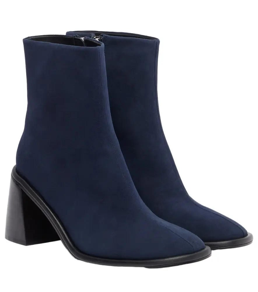 Souliers Martinez Teruele 80 suede ankle boots