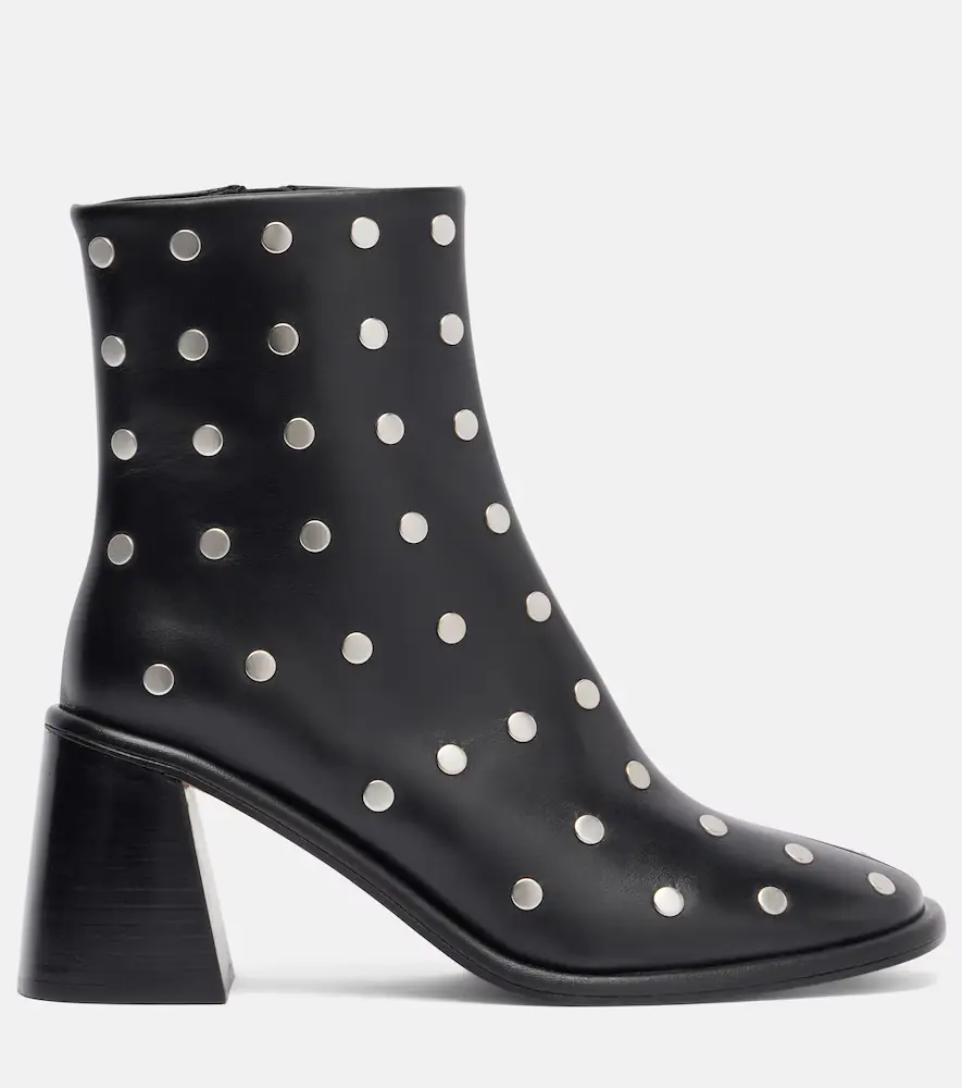 Souliers Martinez Kima 80 studded leather ankle boots | Thumbnail 4 Souliers Martinez Kima 80 studded leather ankle boots | Thumbnail 4