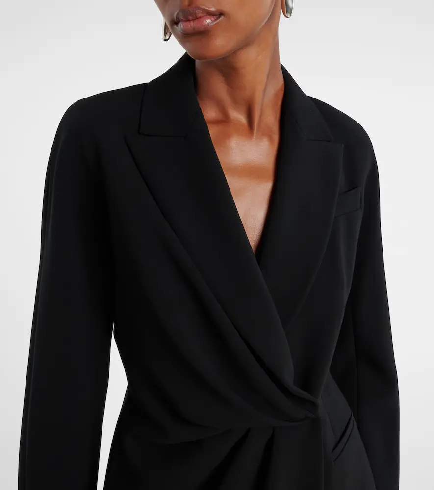 Max Mara Draped cady wrap jacket | Thumbnail 2