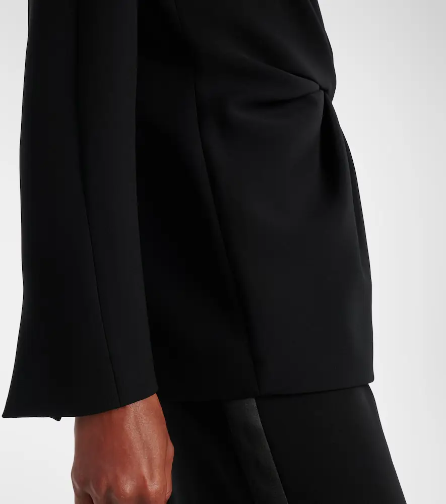 Max Mara Draped cady wrap jacket | Thumbnail 5