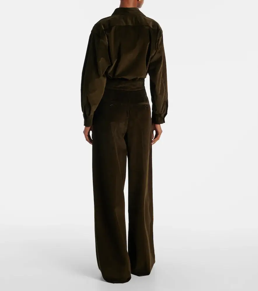Max Mara Fertile cotton corduroy bodysuit | Thumbnail 2 Max Mara Fertile cotton corduroy bodysuit | Thumbnail 2