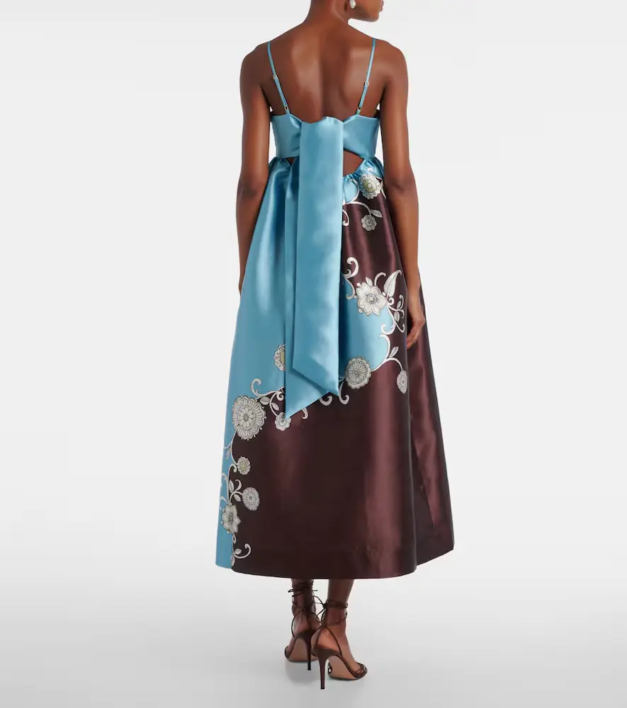 ALÉMAIS Alémais Gia printed maxi dress | Thumbnail 3