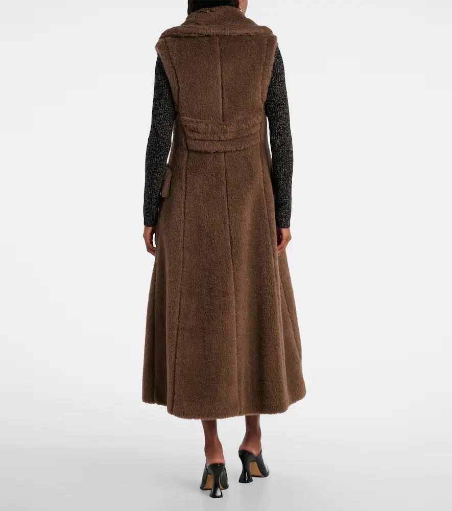 Max Mara Alpaca, wool, and silk Teddy coat | Thumbnail 2 Max Mara Alpaca, wool, and silk Teddy coat | Thumbnail 2