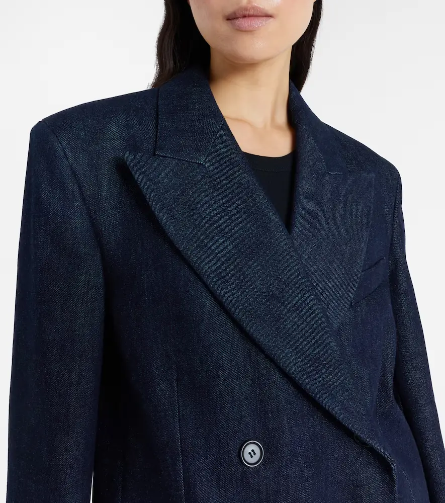 Sportmax Ancella double-breasted denim blazer | Thumbnail 5 Sportmax Ancella double-breasted denim blazer | Thumbnail 5