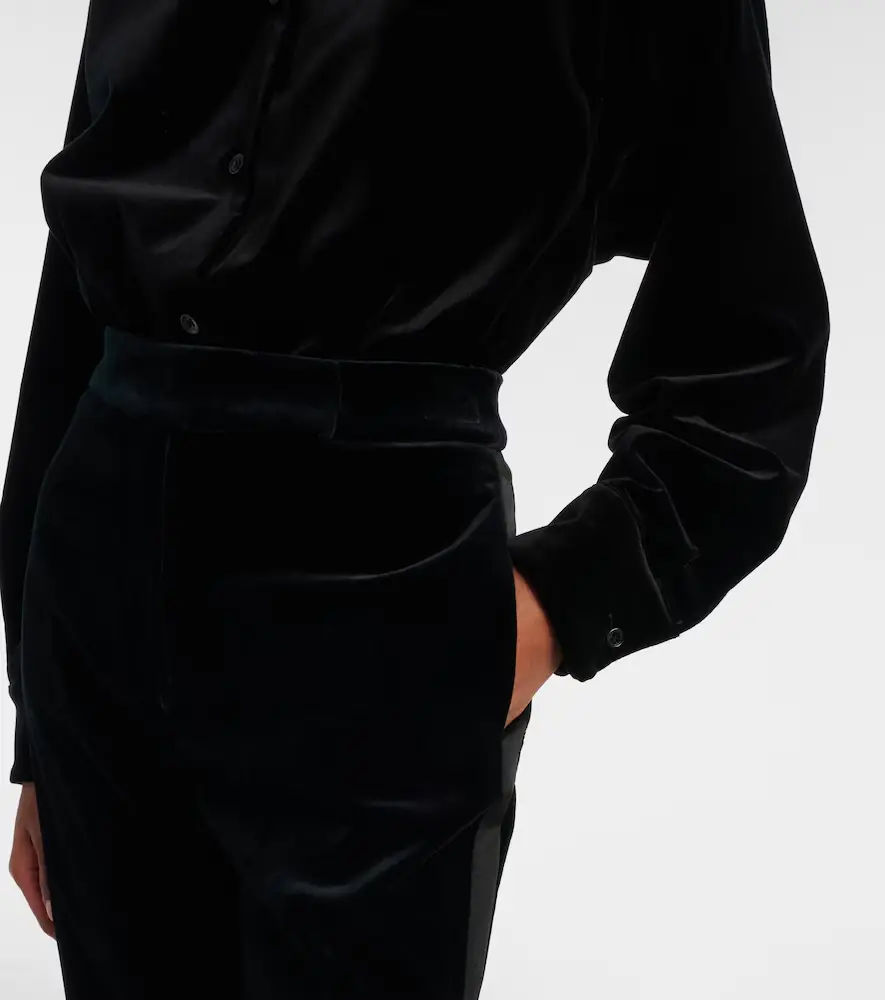 Max Mara Cotton velvet bodysuit | Thumbnail 3 Max Mara Cotton velvet bodysuit | Thumbnail 3