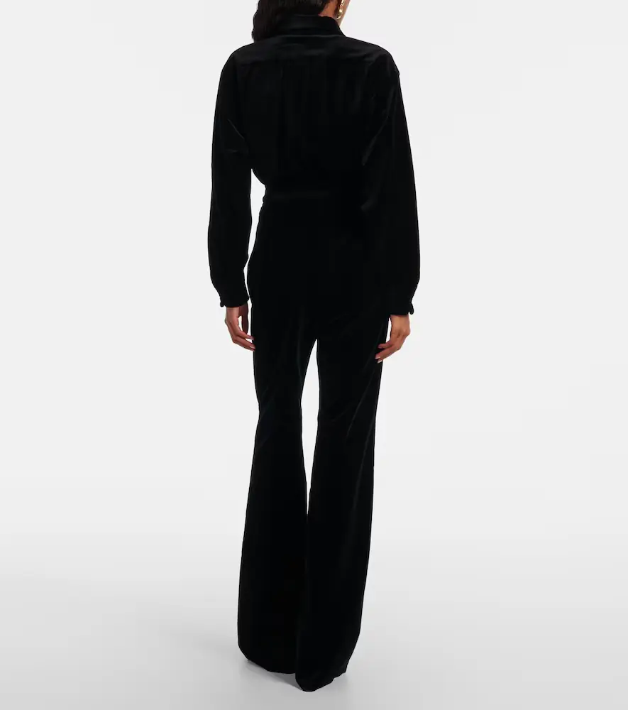 Max Mara Cotton velvet bodysuit | Thumbnail 4 Max Mara Cotton velvet bodysuit | Thumbnail 4