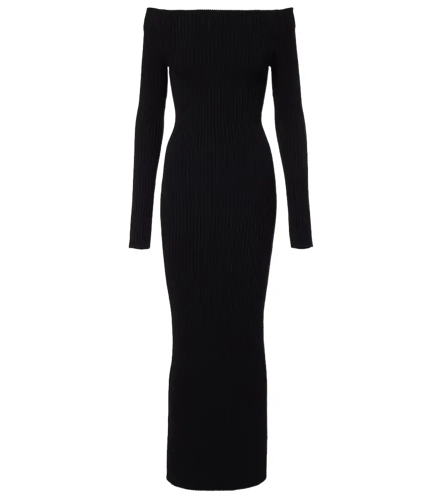 Max Mara Wool and cashmere-blend maxi dress