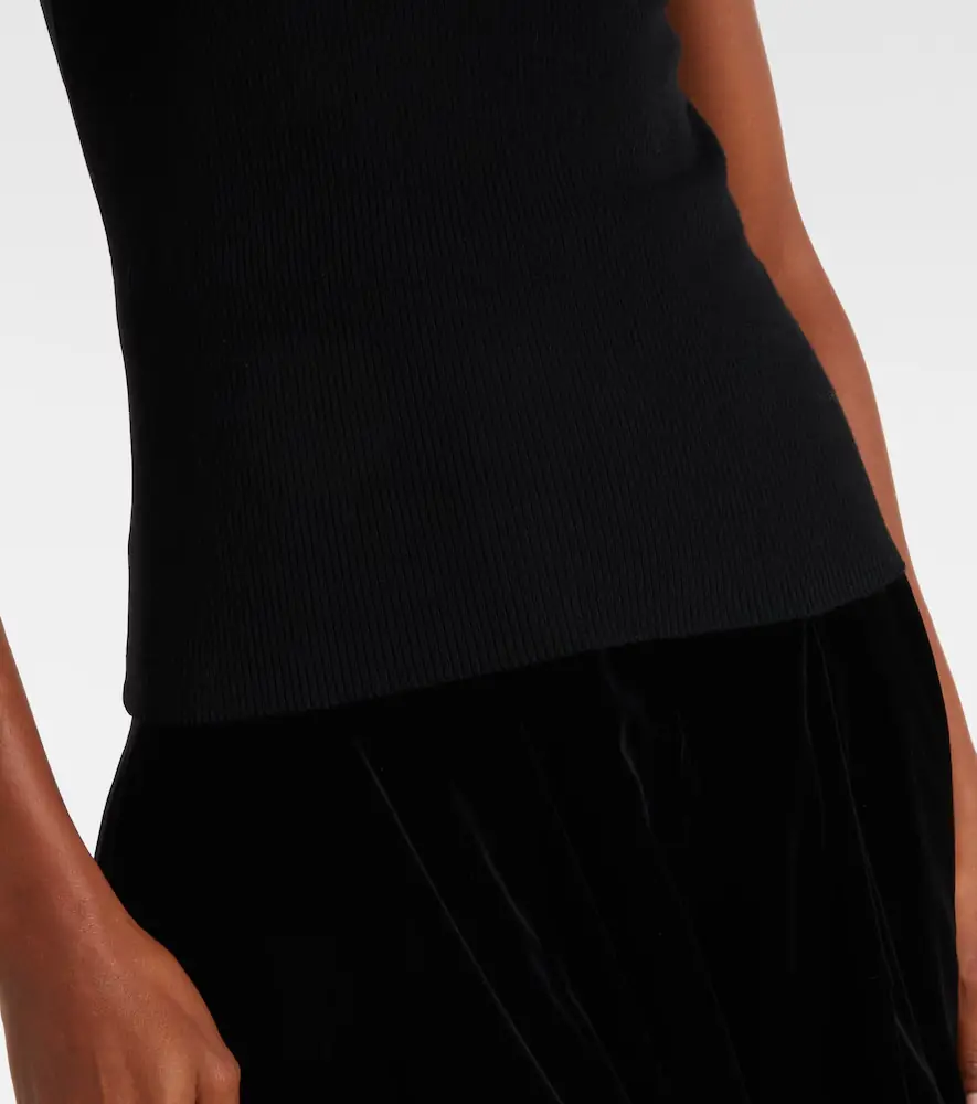 Max Mara Cotton velvet maxi skirt | Thumbnail 4