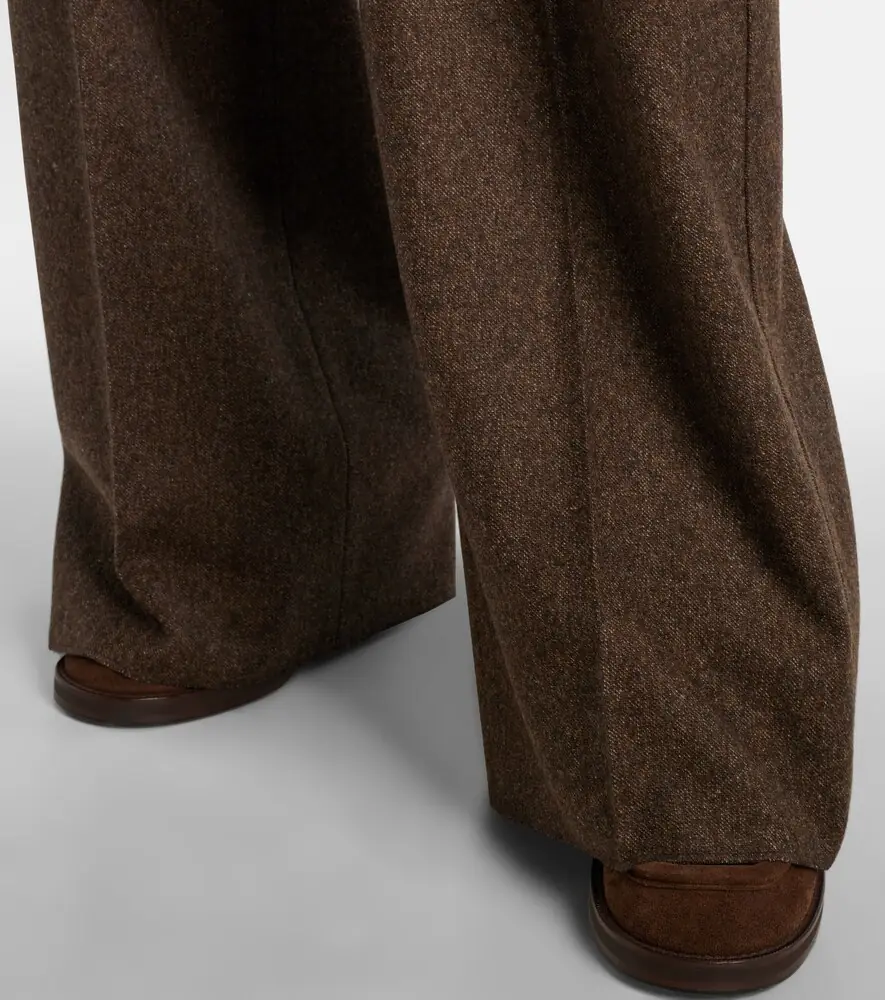 Max Mara Virgin wool straight pants | Thumbnail 5 Max Mara Virgin wool straight pants | Thumbnail 5