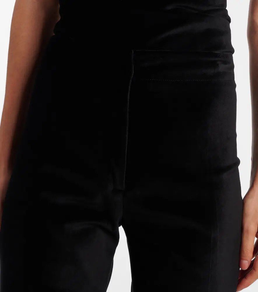 Tove Roux cotton-blend velvet flared pants | Thumbnail 3 Tove Roux cotton-blend velvet flared pants | Thumbnail 3