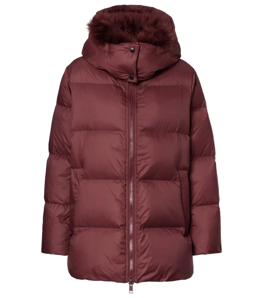 Yves Salomon Quilted down jacket