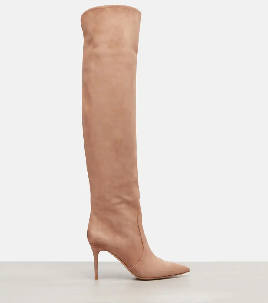 Gianvito Rossi Hansen 85 leather knee-high boots | Thumbnail 3