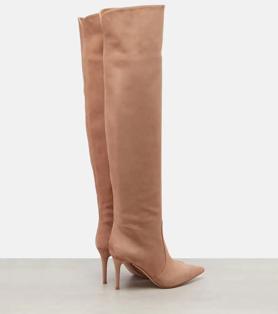 Gianvito Rossi Hansen 85 leather knee-high boots | Thumbnail 4