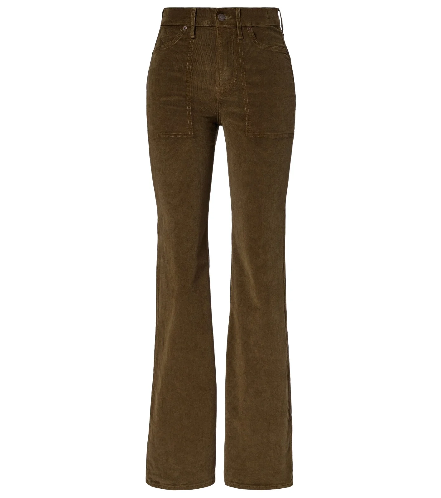 High-rise cotton corduroy wide-leg pants High-rise cotton corduroy wide-leg pants