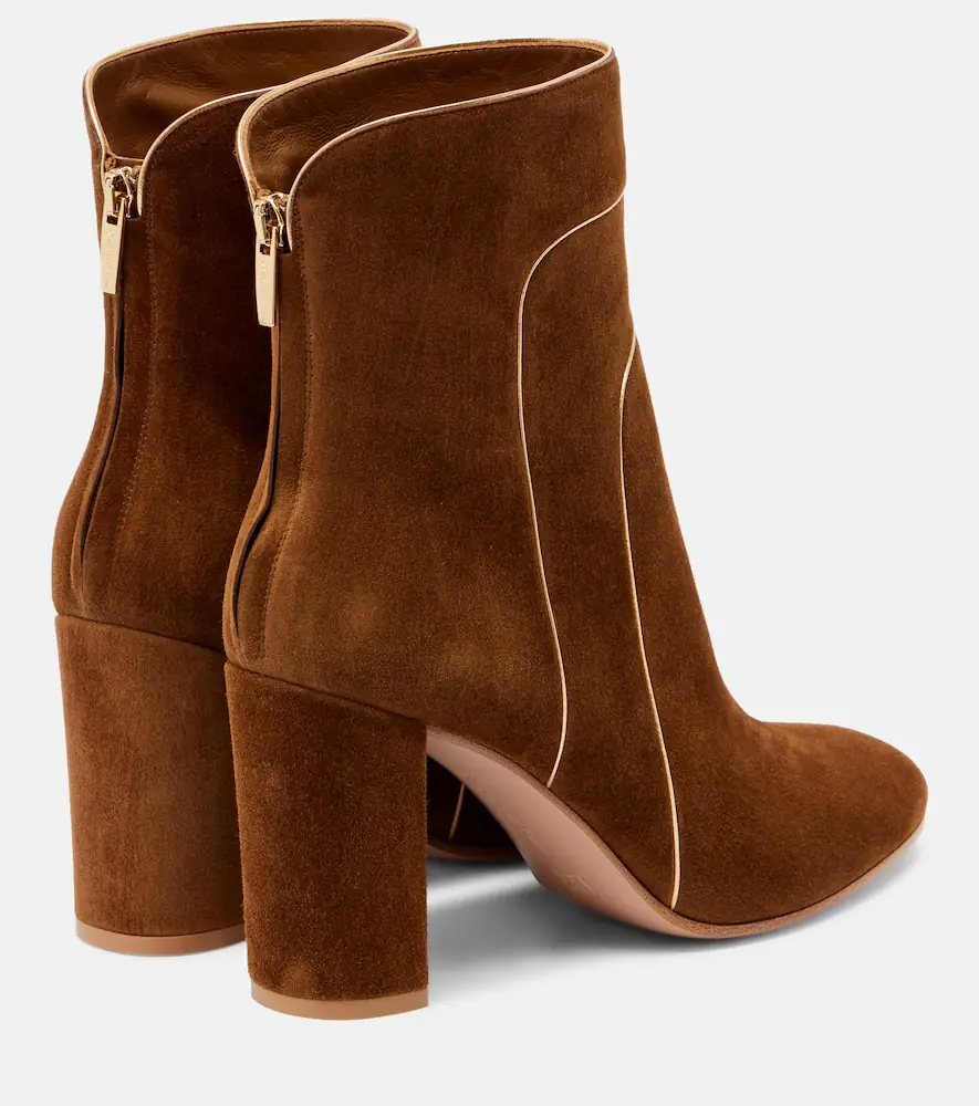 Gianvito Rossi Juliette 85 suede ankle boots | Thumbnail 2