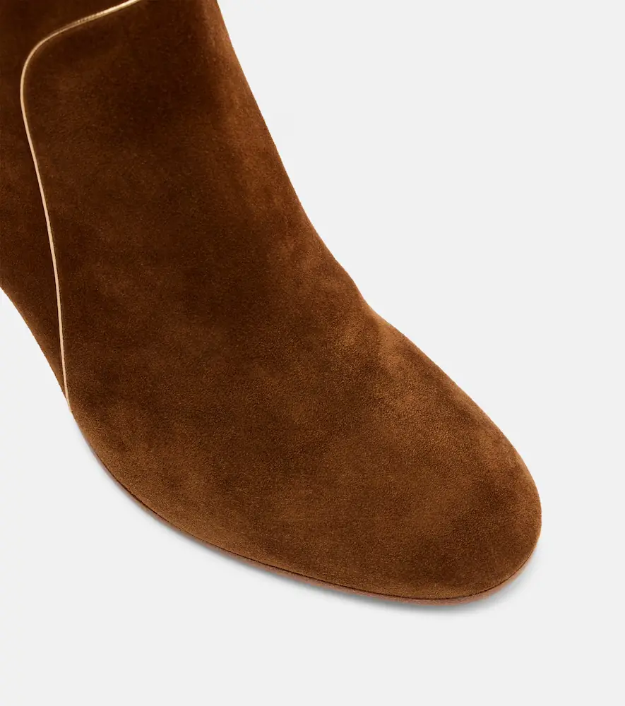Gianvito Rossi Juliette 85 suede ankle boots | Thumbnail 3