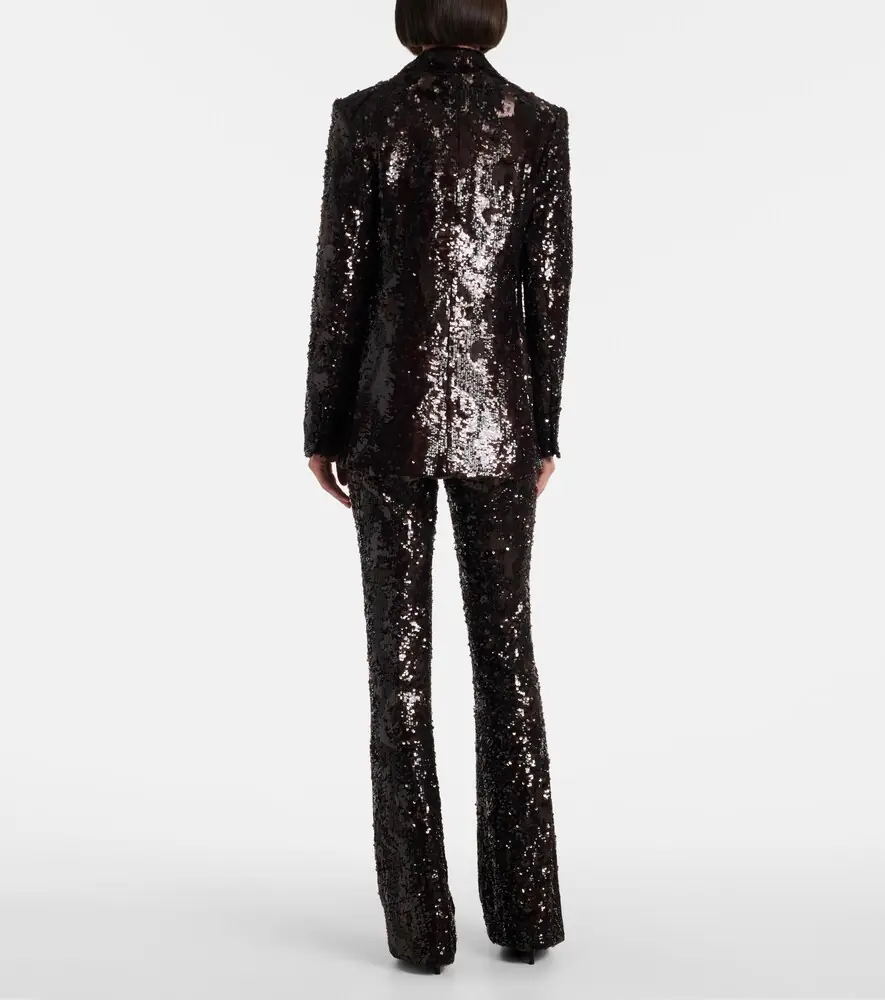 Veronica Beard Sequined double-breasted blazer | Thumbnail 6 Veronica Beard Sequined double-breasted blazer | Thumbnail 6