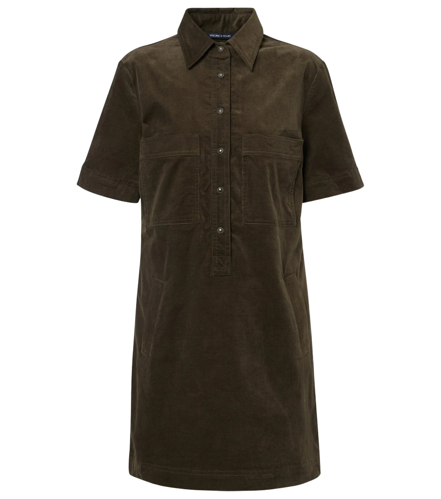 Koulis cotton-blend corduroy minidress