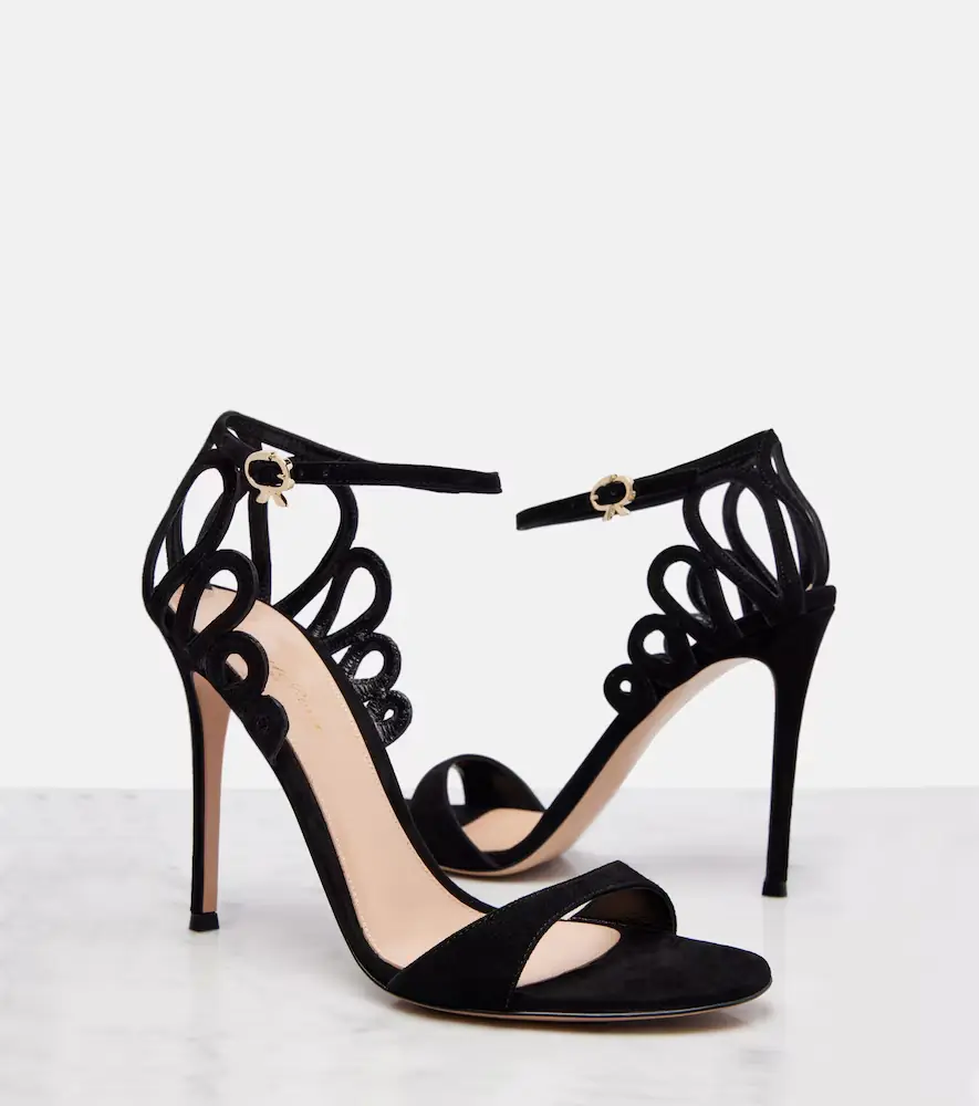 Gianvito Rossi 105 suede sandals | Thumbnail 2