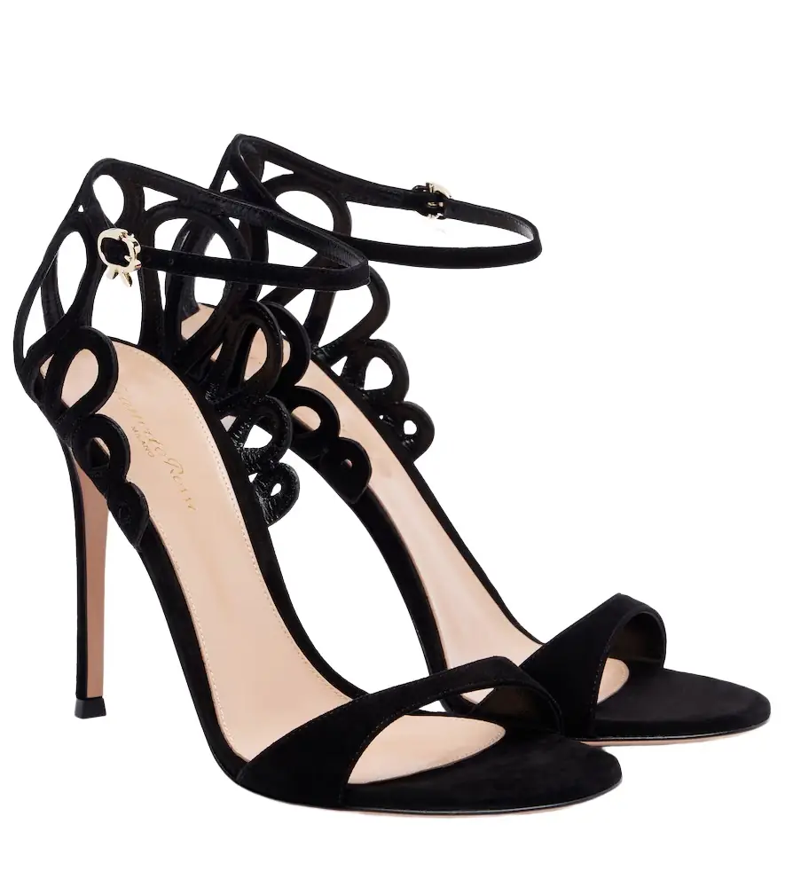 Gianvito Rossi 105 suede sandals