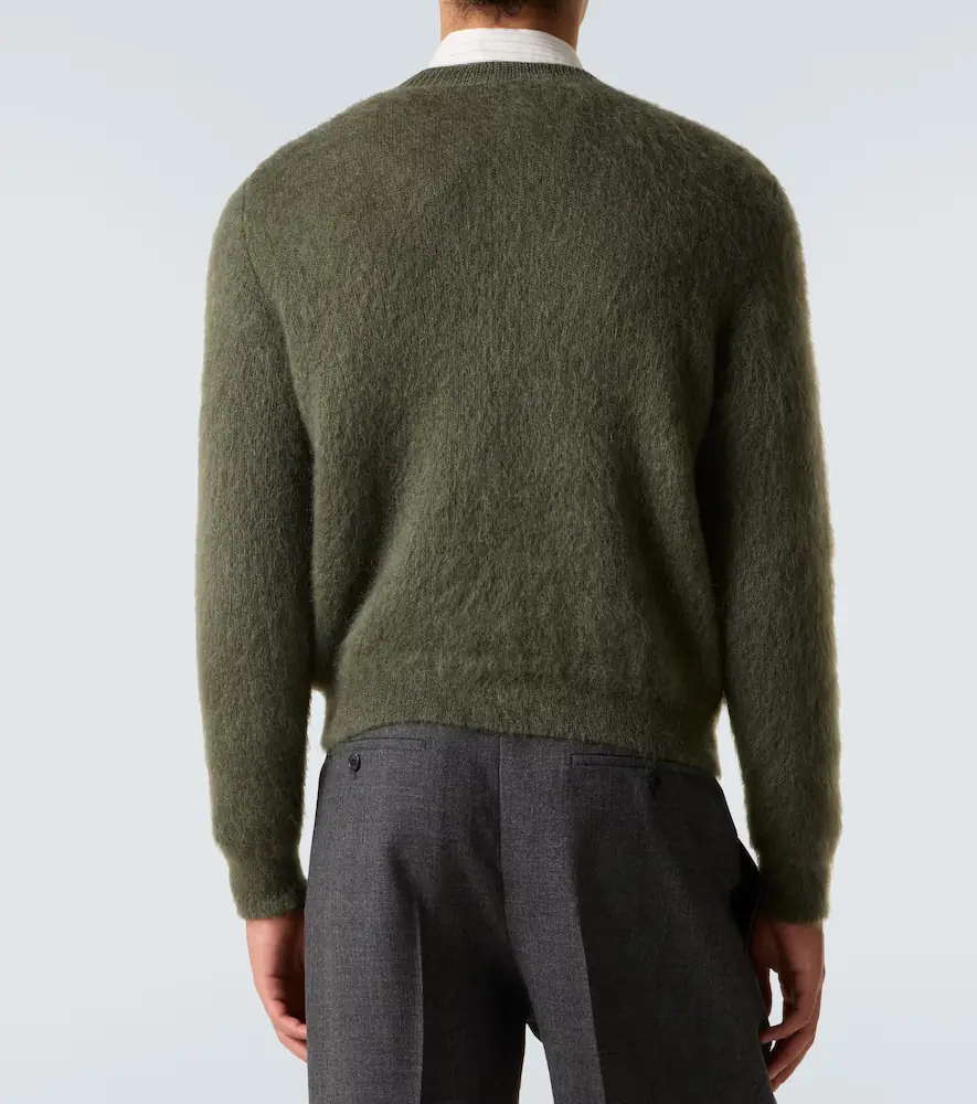Saint Laurent Mohair and wool-blend sweater | Thumbnail 4 Saint Laurent Mohair and wool-blend sweater | Thumbnail 4