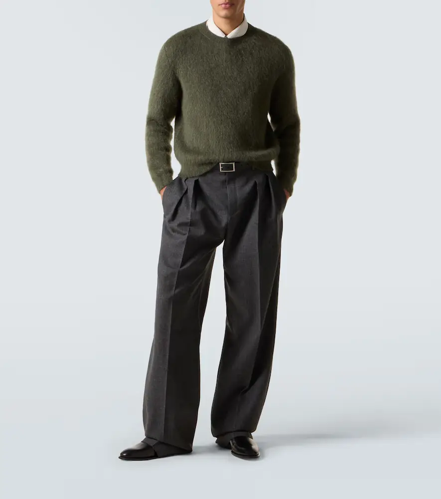 Saint Laurent Mohair and wool-blend sweater | Thumbnail 5 Saint Laurent Mohair and wool-blend sweater | Thumbnail 5