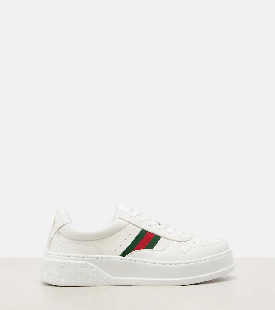Gucci New Chunky B leather sneakers | Thumbnail 2 Gucci New Chunky B leather sneakers | Thumbnail 2