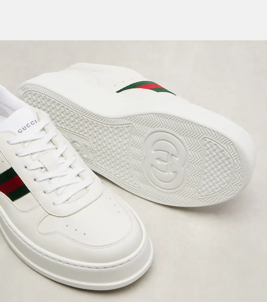 Gucci New Chunky B leather sneakers | Thumbnail 4 Gucci New Chunky B leather sneakers | Thumbnail 4