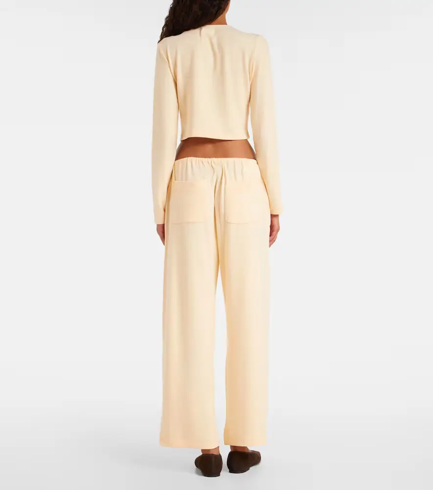 LESET Lauren jersey straight pants | Thumbnail 3 LESET Lauren jersey straight pants | Thumbnail 3