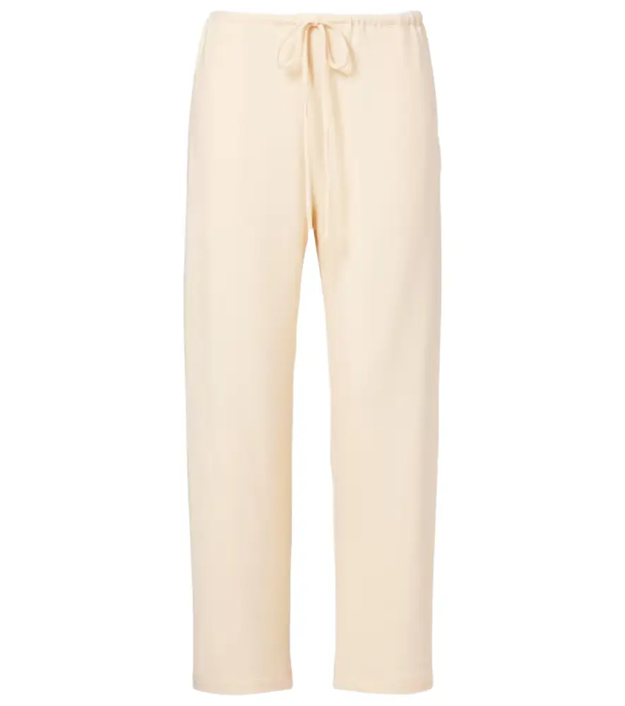 LESET Lauren jersey straight pants