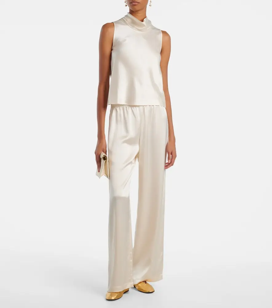 LESET Barb satin top | Thumbnail 2