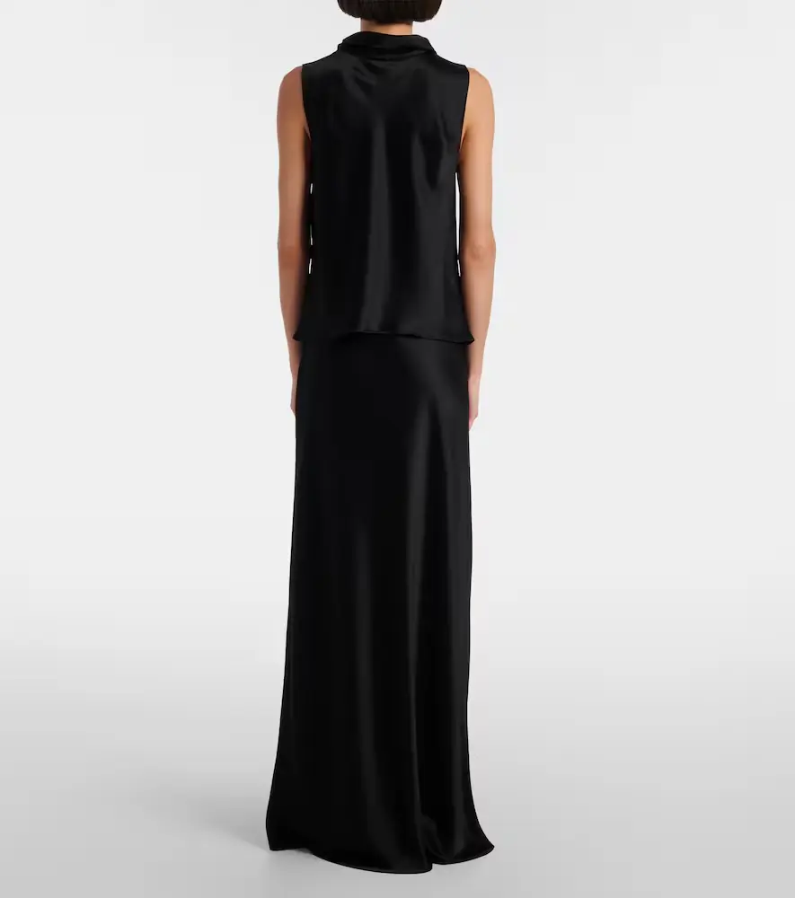 LESET Barb satin top | Thumbnail 2