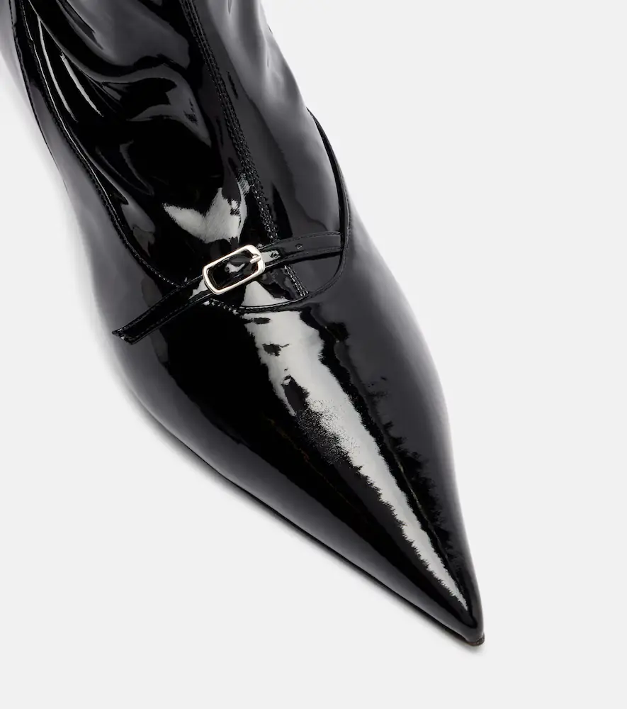 Magda Butrym Patent leather knee-high boots | Thumbnail 3