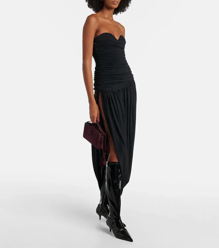 Magda Butrym Patent leather knee-high boots | Thumbnail 5