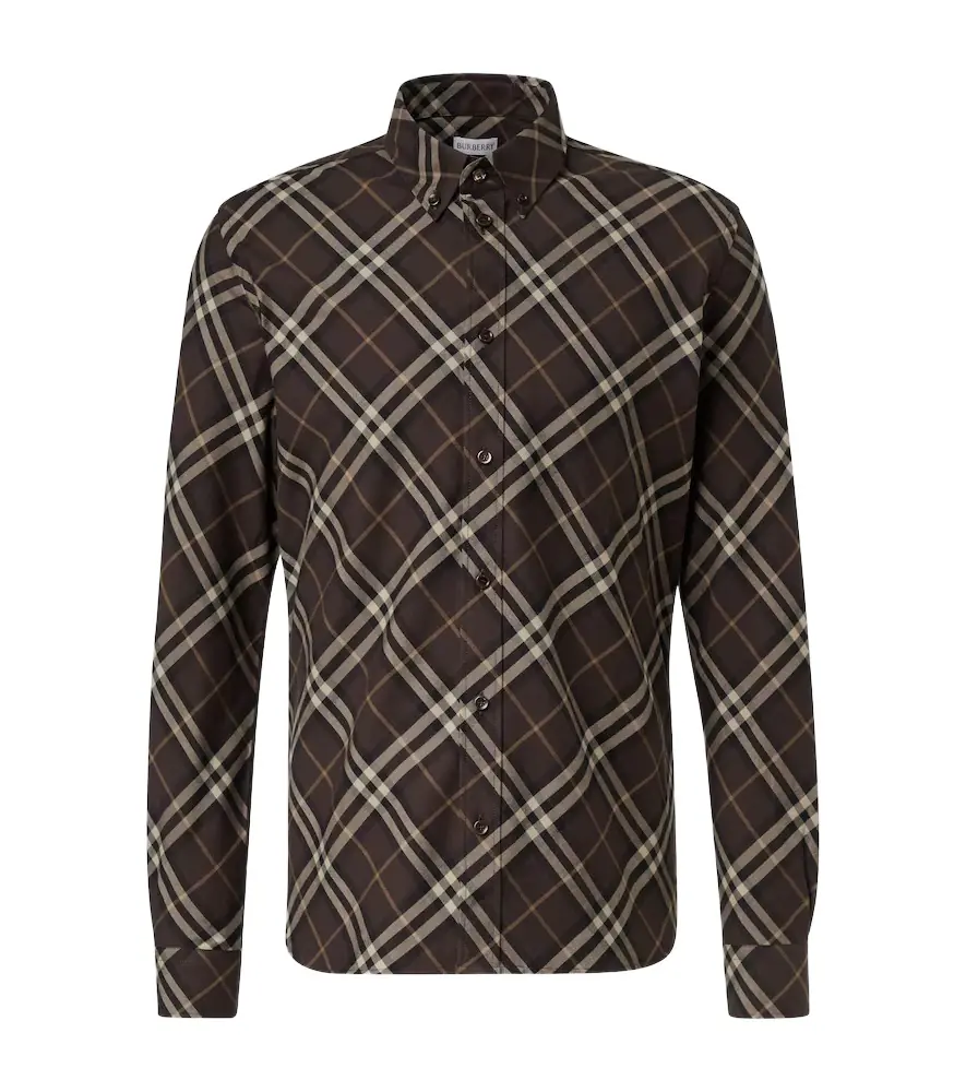 Burberry Check cotton shirt