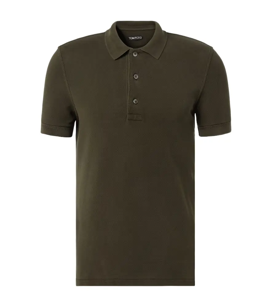 Tom Ford Piqué polo shirt | Image 1 Tom Ford Piqué polo shirt | Image 1