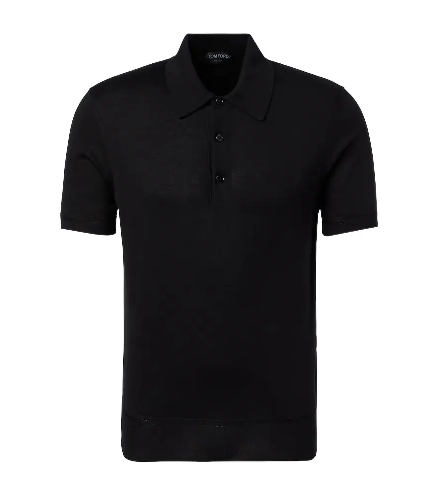 Tom Ford Cotton polo shirt | Image 1 Tom Ford Cotton polo shirt | Image 1