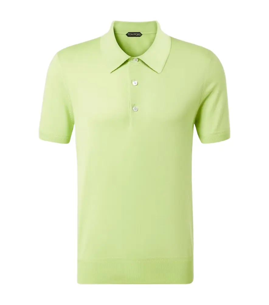 Tom Ford Cotton polo shirt | Image 1 Tom Ford Cotton polo shirt | Image 1
