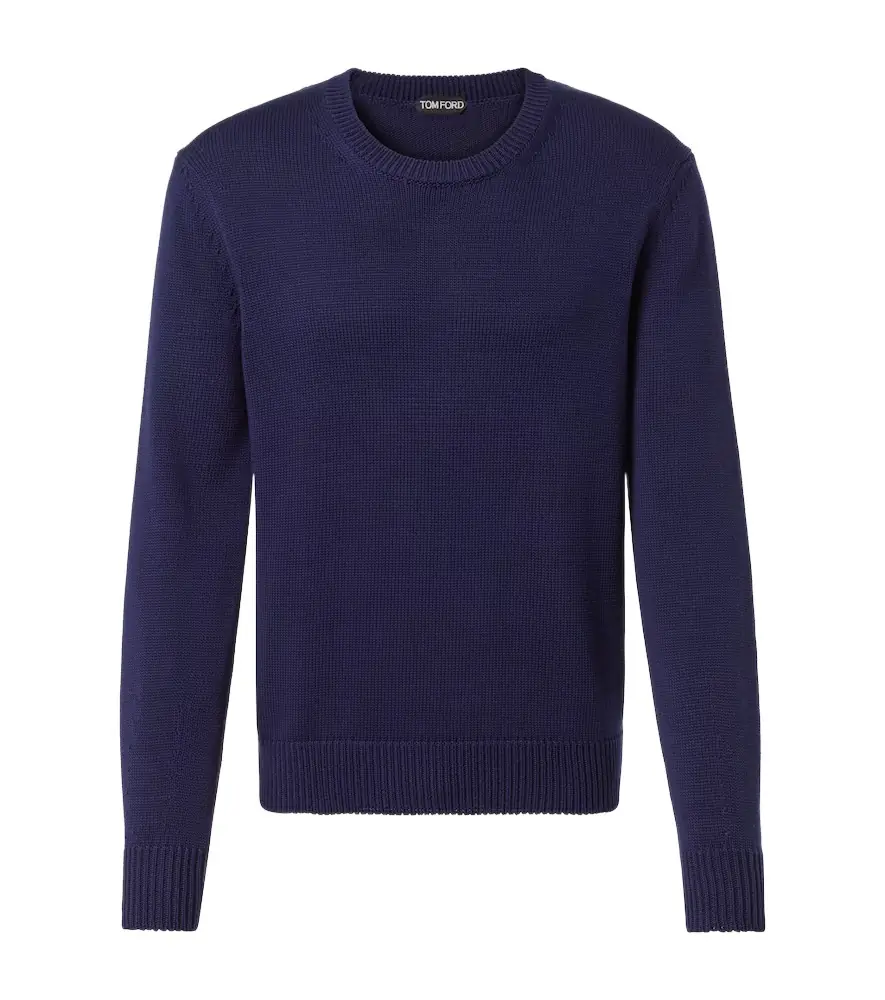 Tom Ford Cotton and silk sweater | Image 1 Tom Ford Cotton and silk sweater | Image 1