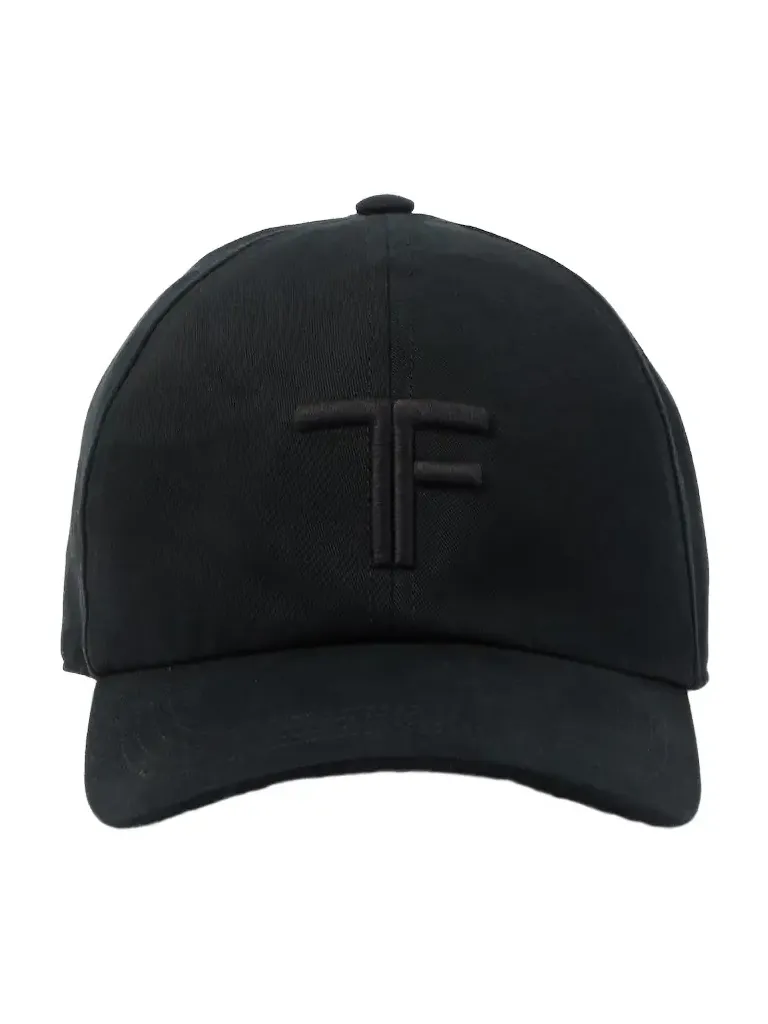 Logo embroidered cotton baseball cap