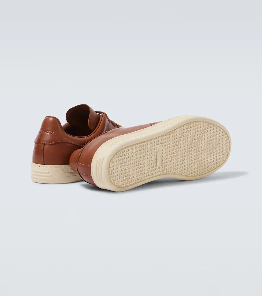 Tom Ford Warwick perforated leather sneakers | Thumbnail 3