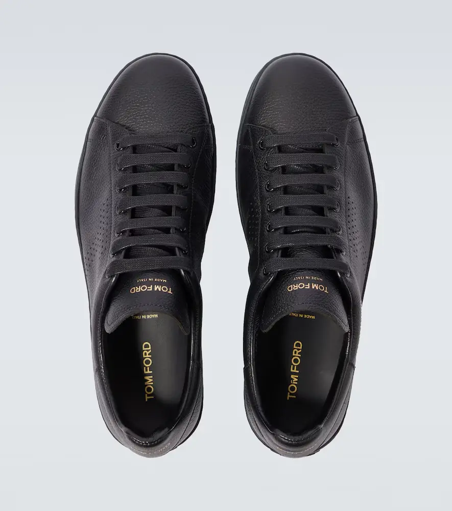 Tom Ford Warwick perforated leather sneakers | Thumbnail 3