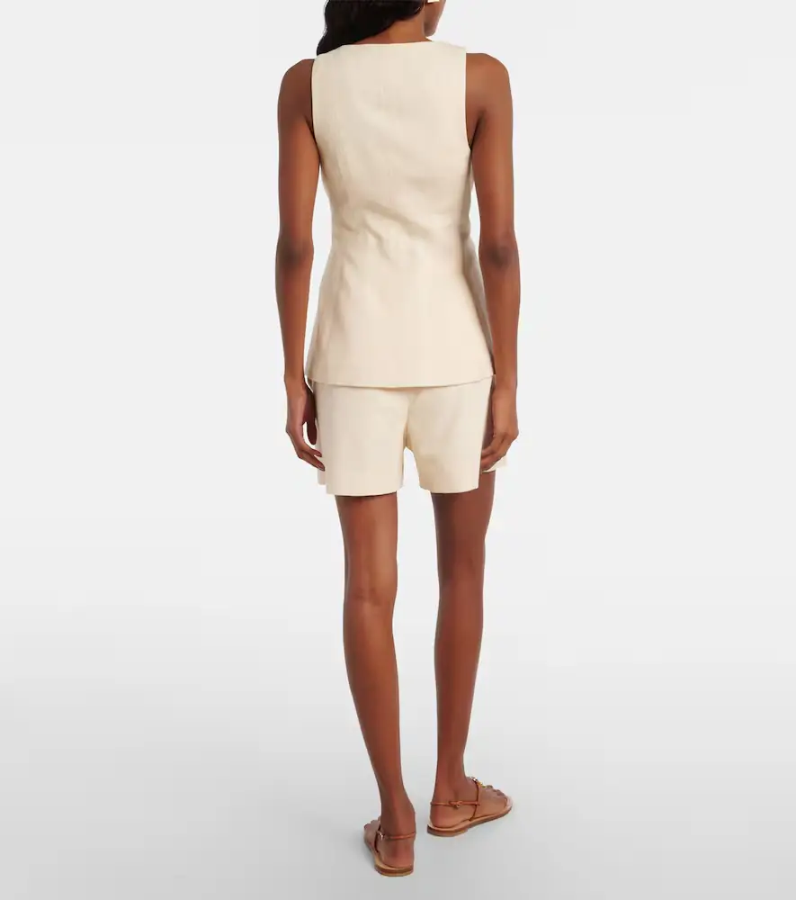 Veronica Beard Devina high-rise shorts | Thumbnail 3