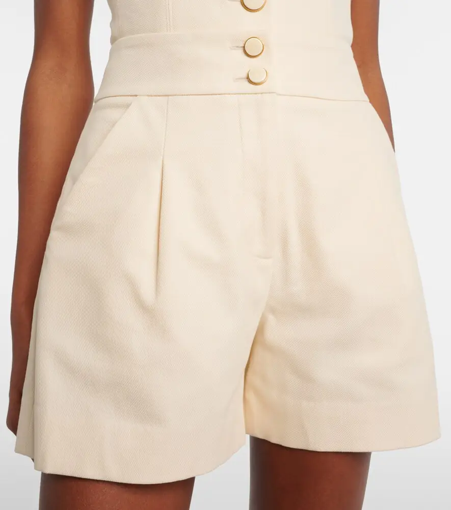 Veronica Beard Devina high-rise shorts | Thumbnail 4