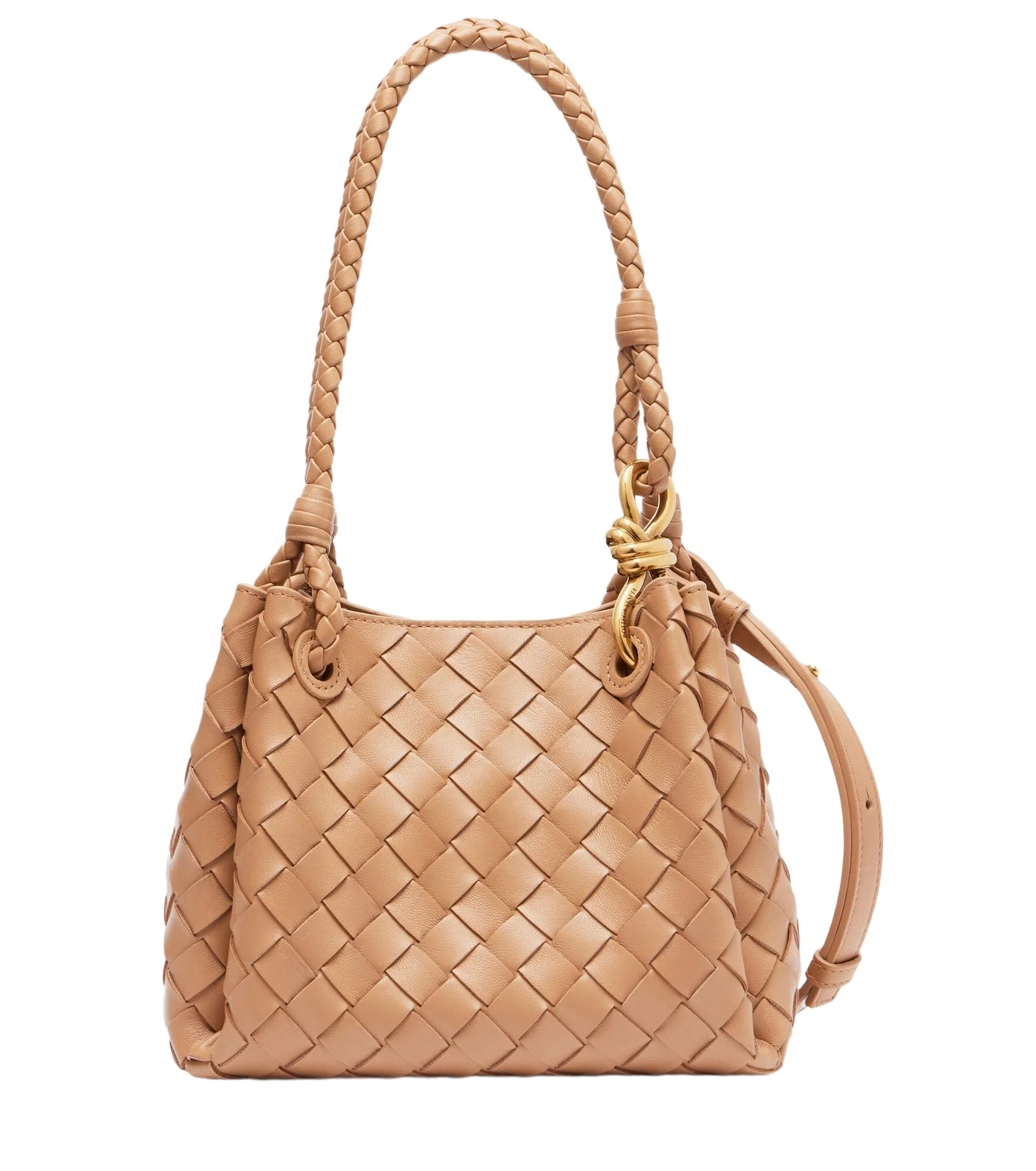 Parachute Small Intrecciato leather tote bag
