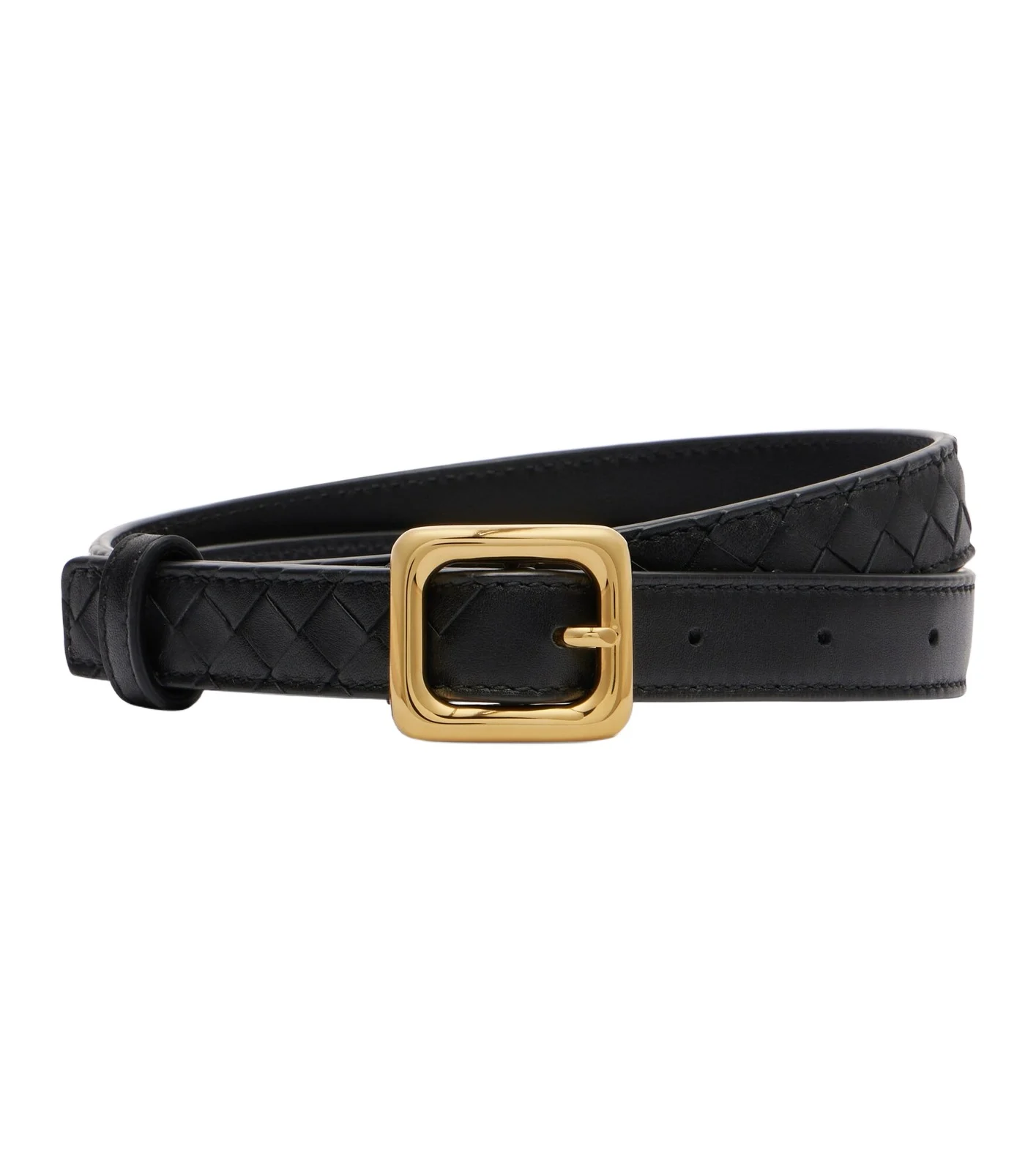 Intrecciato leather belt Intrecciato leather belt
