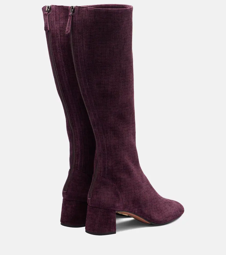 Aquazzura Saint Honoré 50 suede knee-high boots | Thumbnail 2 Aquazzura Saint Honoré 50 suede knee-high boots | Thumbnail 2