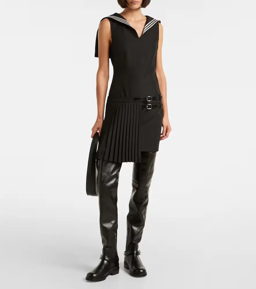 Coperni Logo leather over-the-knee boots | Thumbnail 5