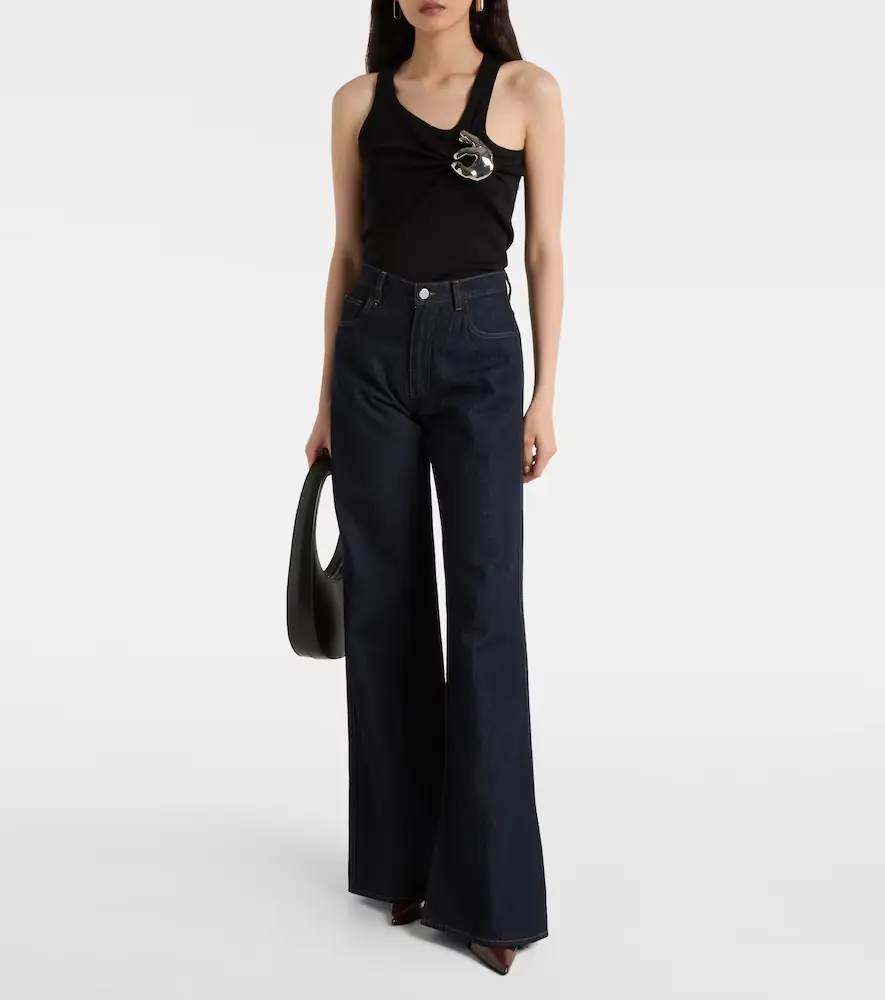 Coperni Belt Stiletto leather slingback pumps | Thumbnail 5